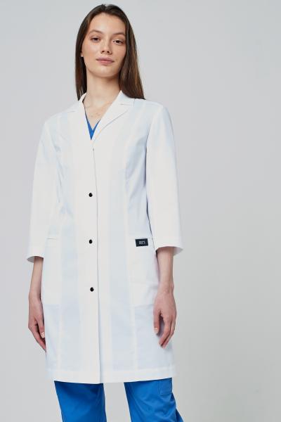 Изображение товара Халат Гертруда, белый, арт. DH5-210-20 фото 3