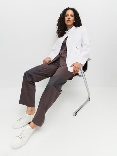 Изображение товара Халат PRO FLEX короткий, белый, арт.  фото 8